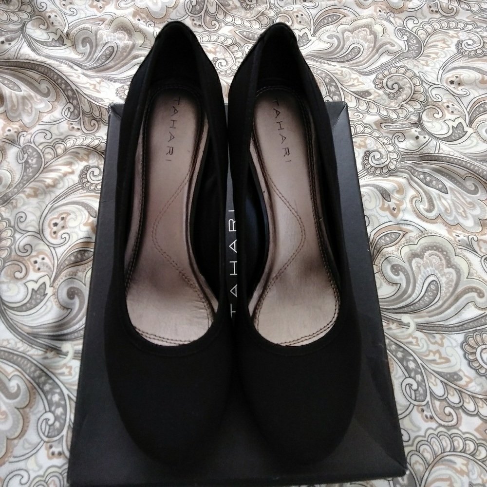 Black heels